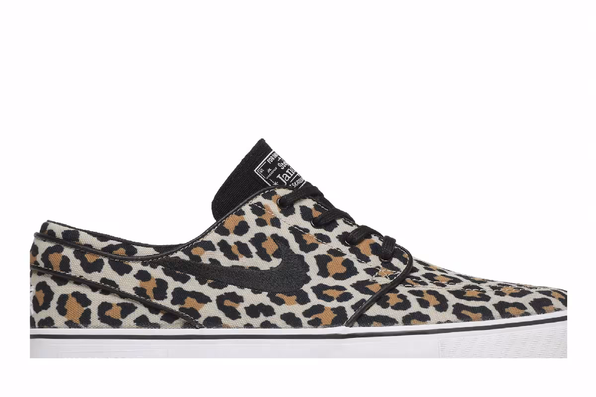 Wacko Maria x Nike Stefan Janoski Canvas OG SB Leopard Print, view 3