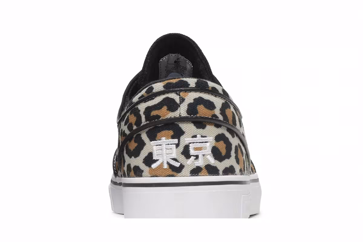Wacko Maria x Nike Stefan Janoski Canvas OG SB Leopard Print, view 8