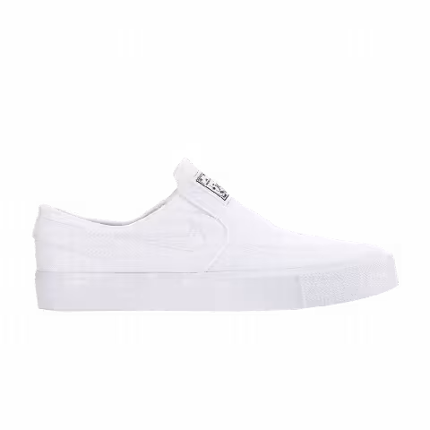 Nike Stefan Janoski Canvas Slip SB GS 'Triple White'
