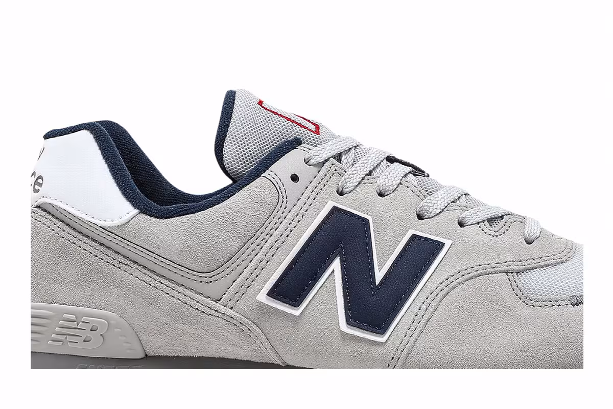 New Balance 574 Rain Cloud Indigo, view 3