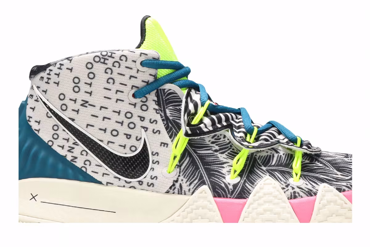 Nike Kyrie Hybrid S2 EP What The Neon, view 3