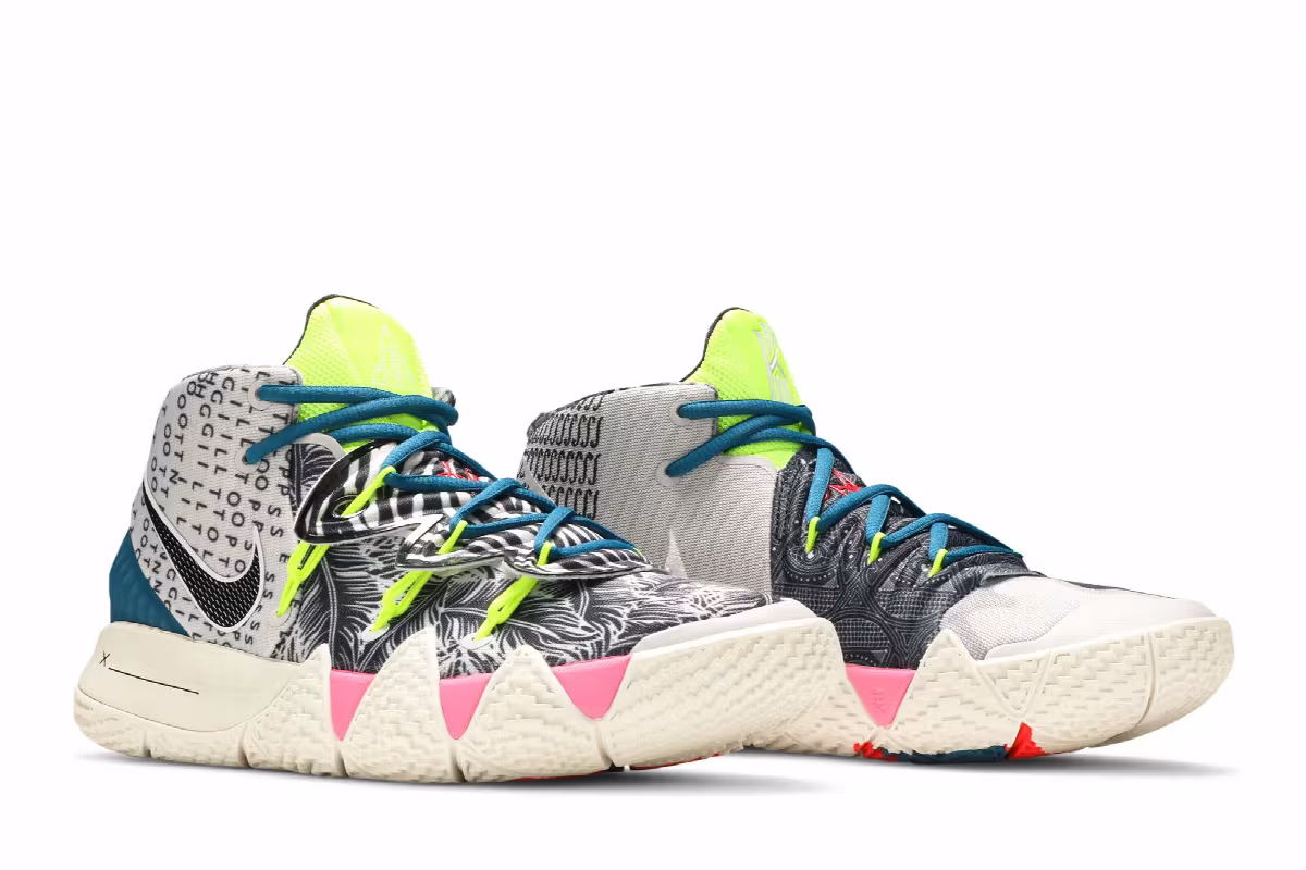 Nike Kyrie Hybrid S2 EP What The Neon, view 9