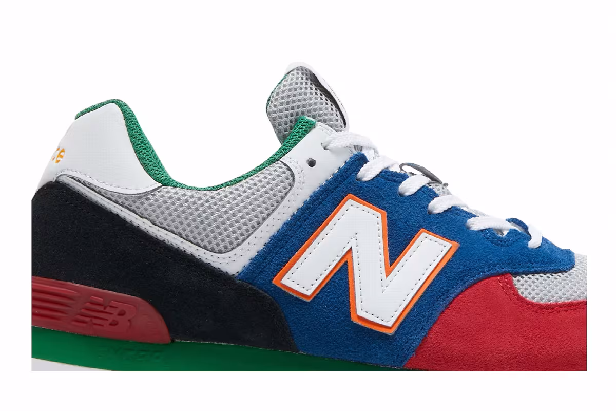 New Balance 574 Rugged - Grey Blue, view 3