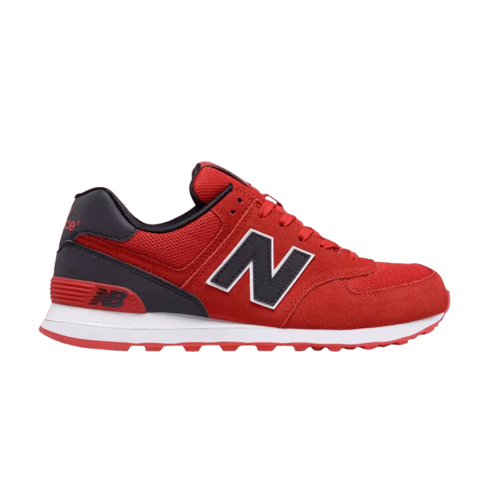 New Balance 574 Reflective Red