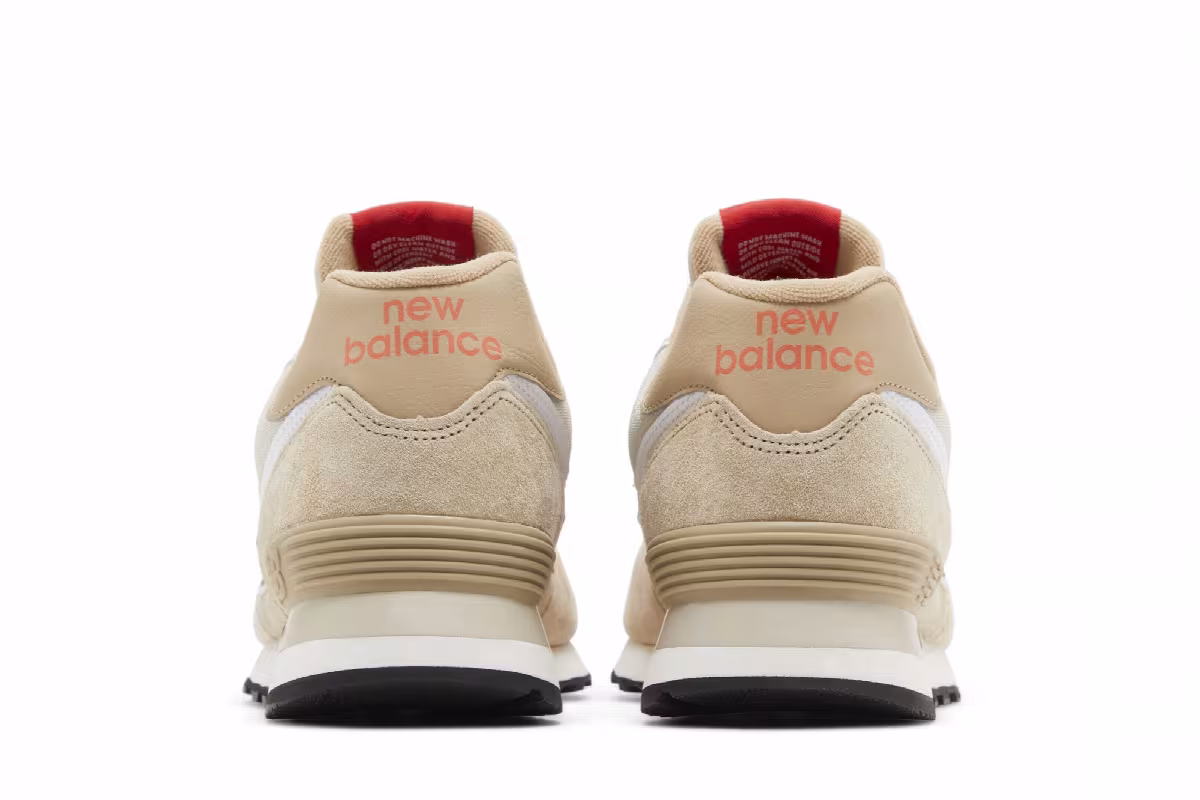 New Balance 574 Chicken Bone Orange, view 7