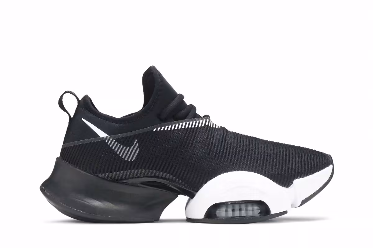 Nike Air Zoom SuperRep Black White, view 2
