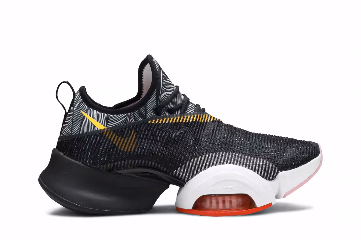 Nike Women's Air Zoom SuperRep Black Laser Orange, view 2