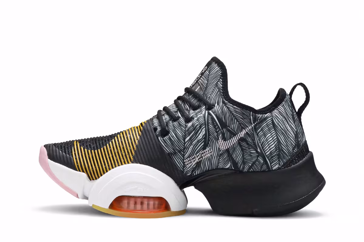 Nike Women's Air Zoom SuperRep Black Laser Orange, view 4
