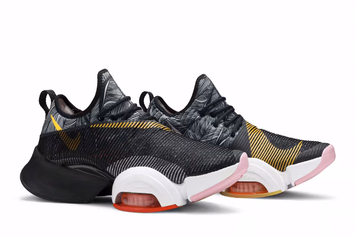 Nike Women's Air Zoom SuperRep Black Laser Orange, view 9