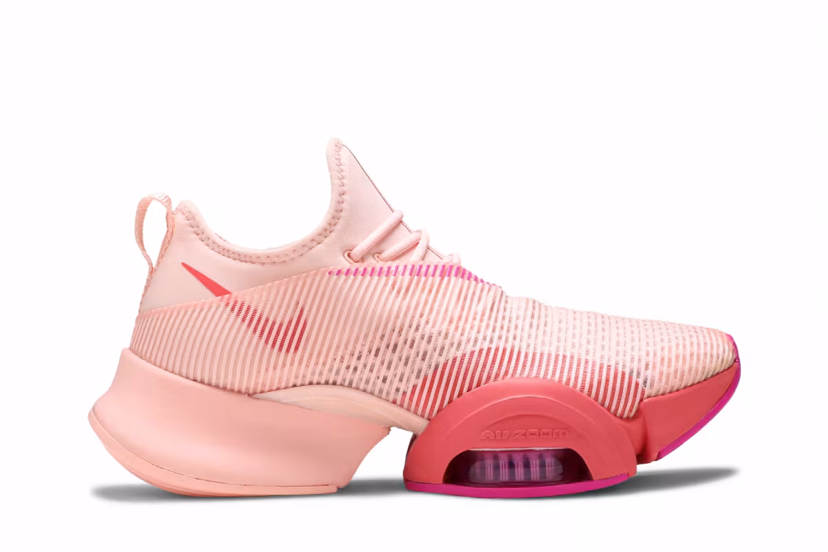 Nike Women's Air Zoom SuperRep Washed Coral, view 2