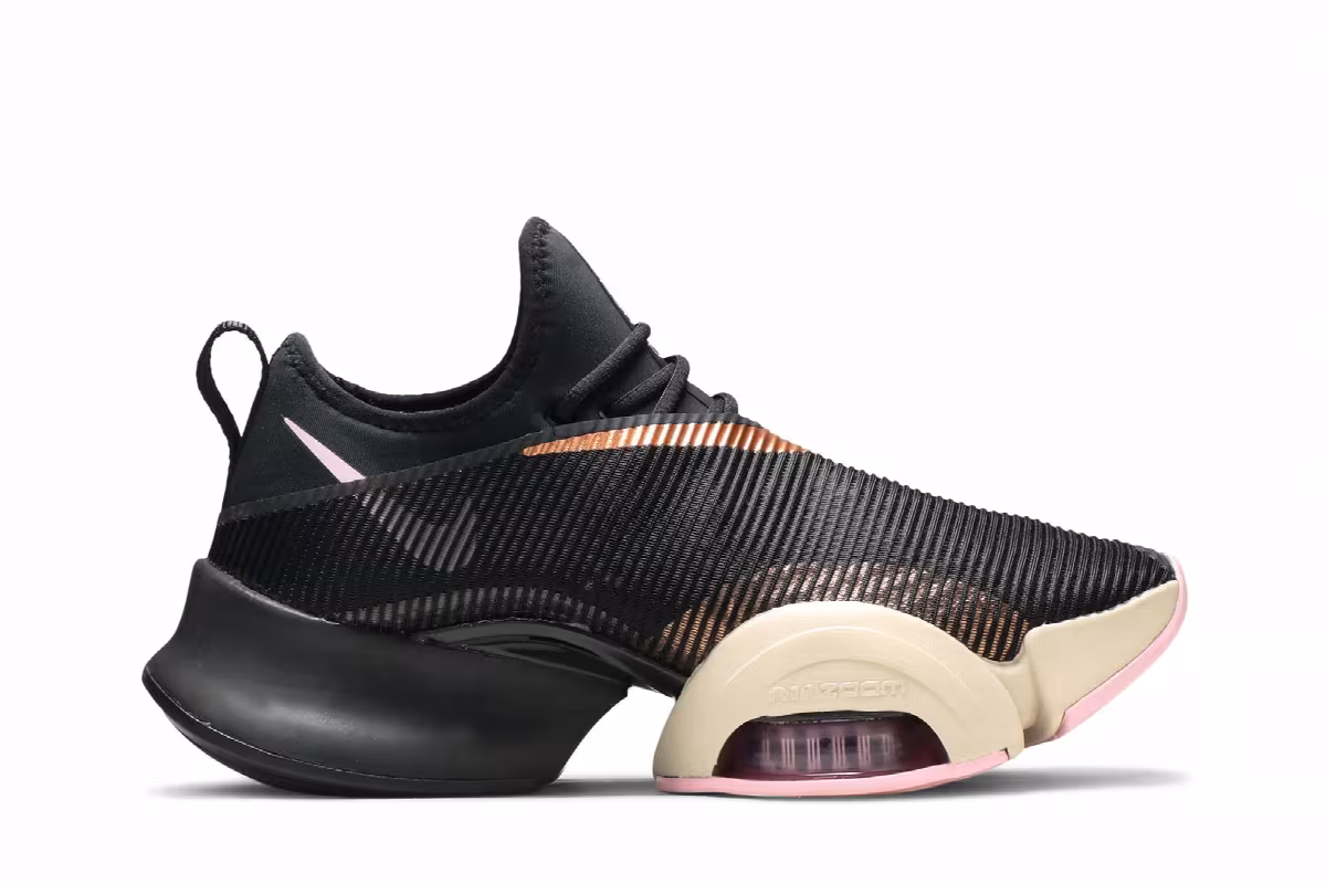 Nike Women's Air Zoom SuperRep Black Metallic Copper, view 2