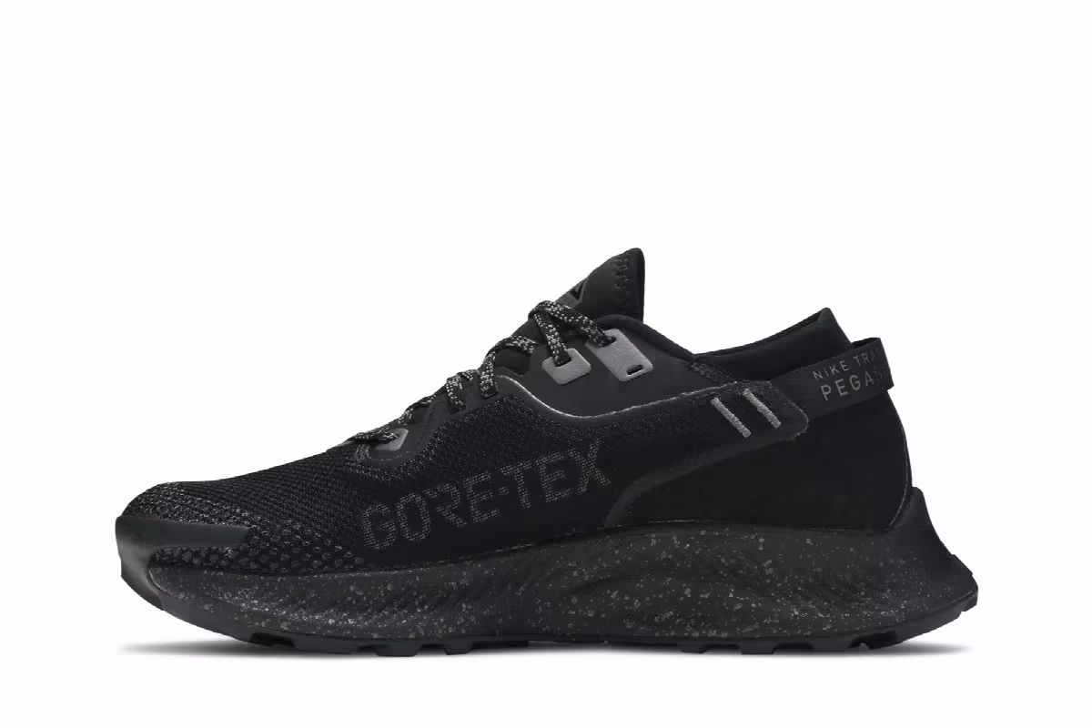 Nike Pegasus Trail 2 GTX Black Metallic Dark Grey, view 4