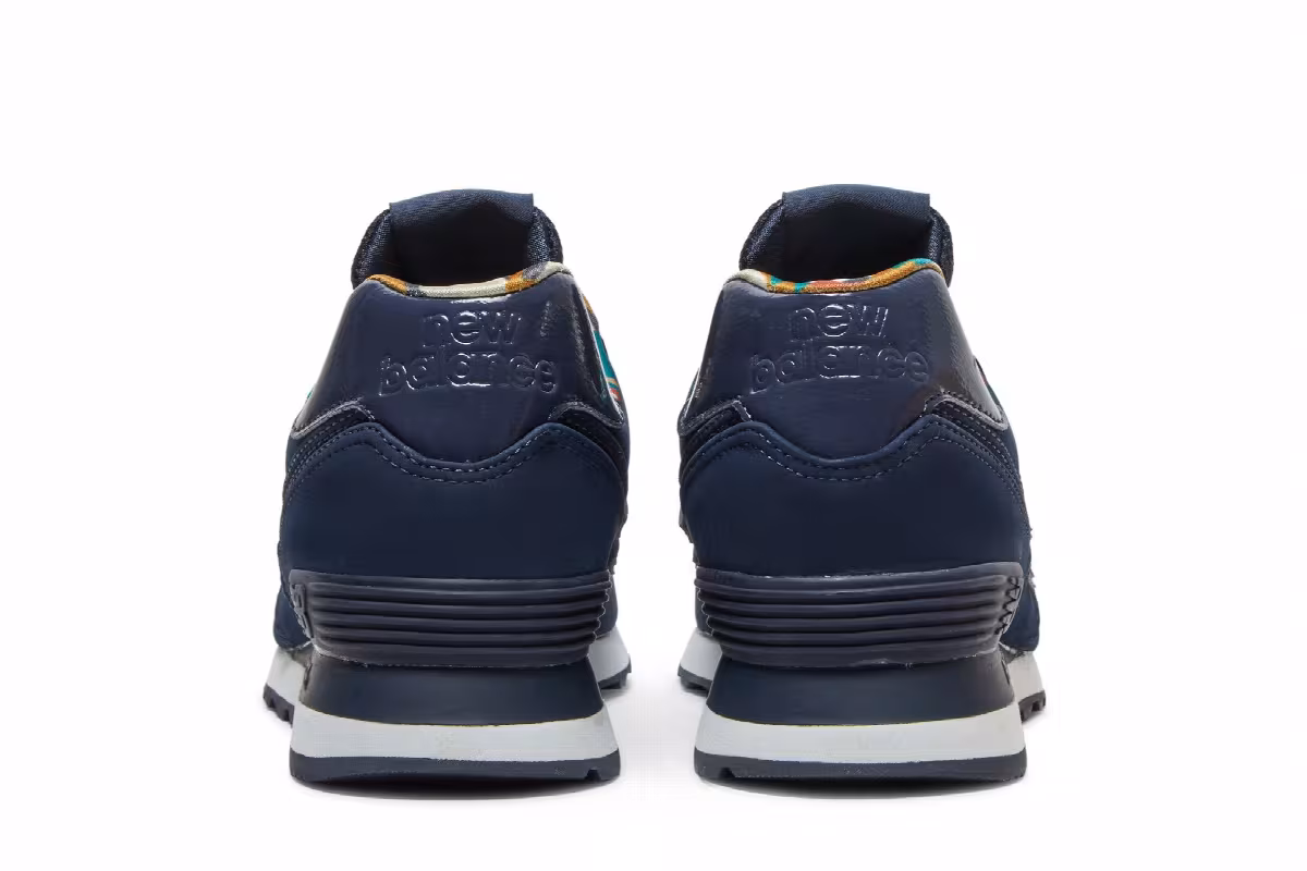 New Balance 574 Dark Blue Camo, view 7