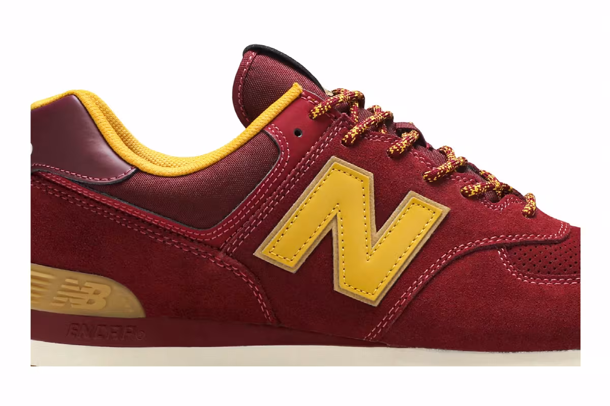New Balance 574 Outdoor Pack - Burgundy, view 3