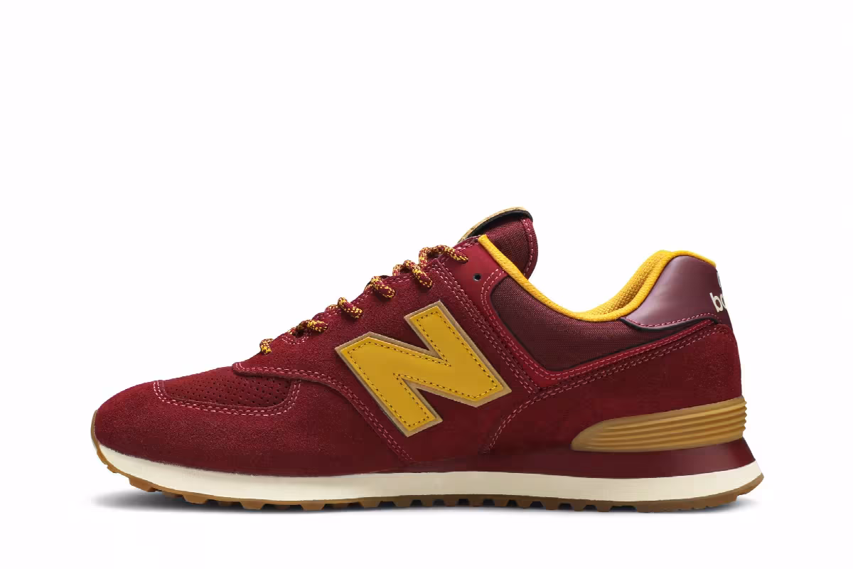New Balance 574 Outdoor Pack - Burgundy, view 4