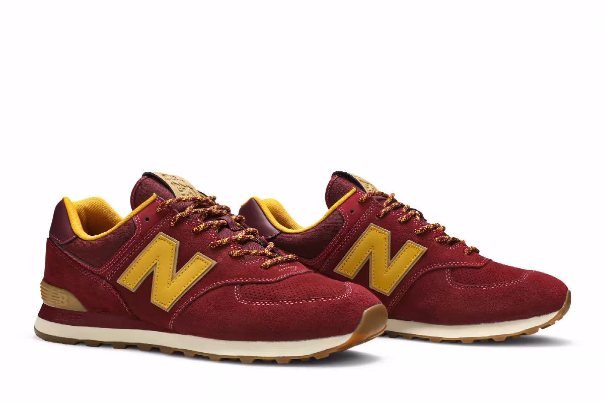 New Balance 574 Outdoor Pack - Burgundy, view 9