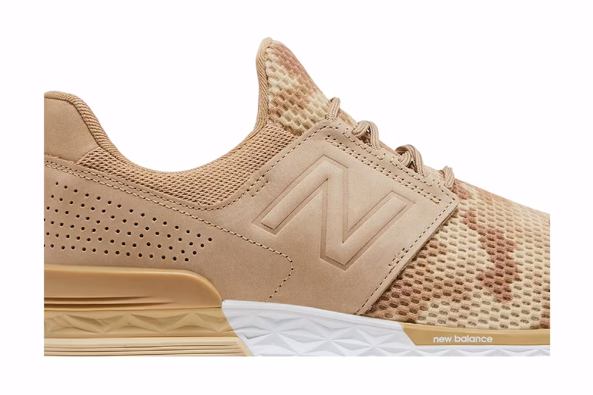 New Balance 574 Sport Bone Camo, view 3
