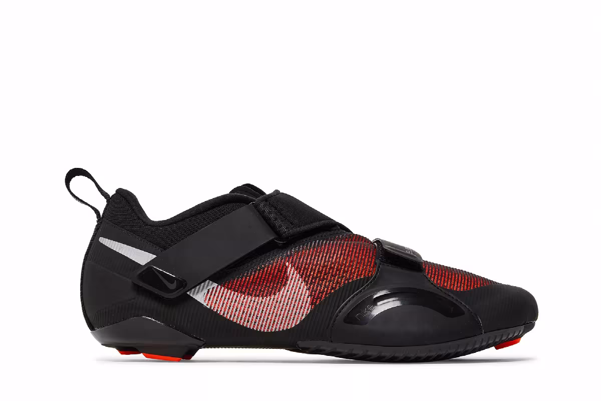 Nike Men's SuperRep Cycle Black Hyper Crimson, view 2