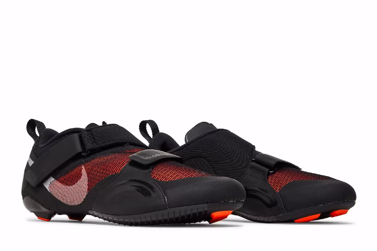 Nike Men's SuperRep Cycle Black Hyper Crimson, view 9