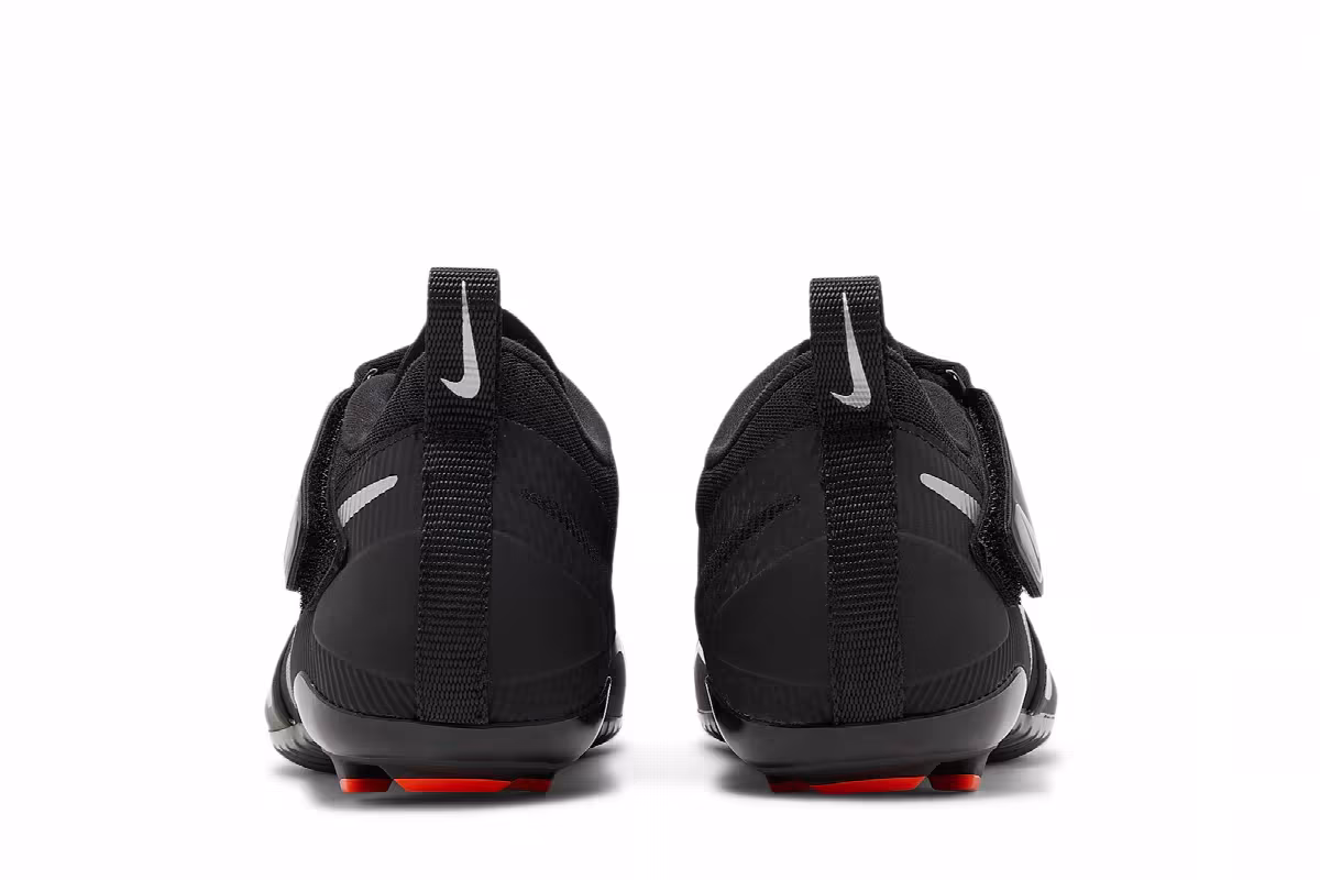 Nike Women's SuperRep Cycle Black Hyper Crimson, view 7