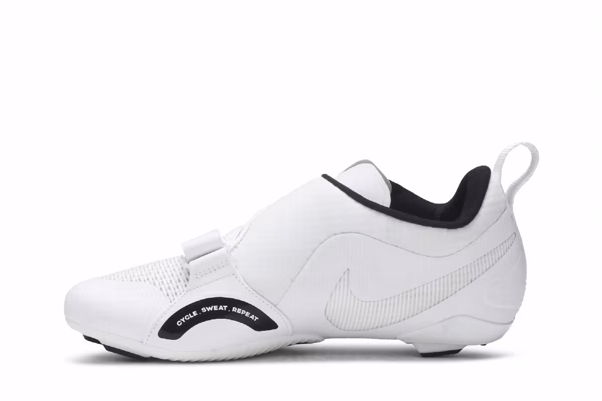 Nike Women's SuperRep Cycle White Black, view 4