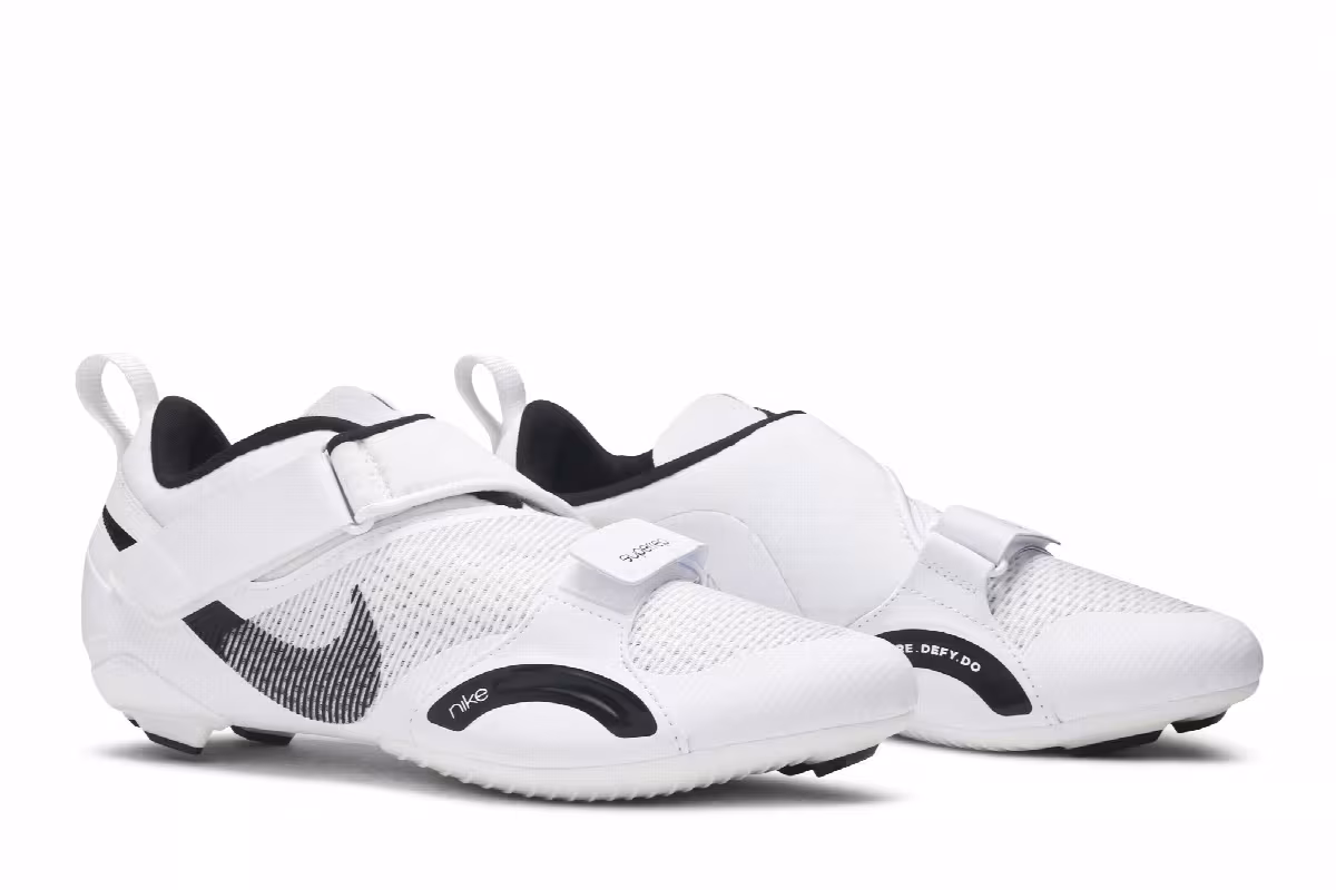 Nike Women's SuperRep Cycle White Black, view 9
