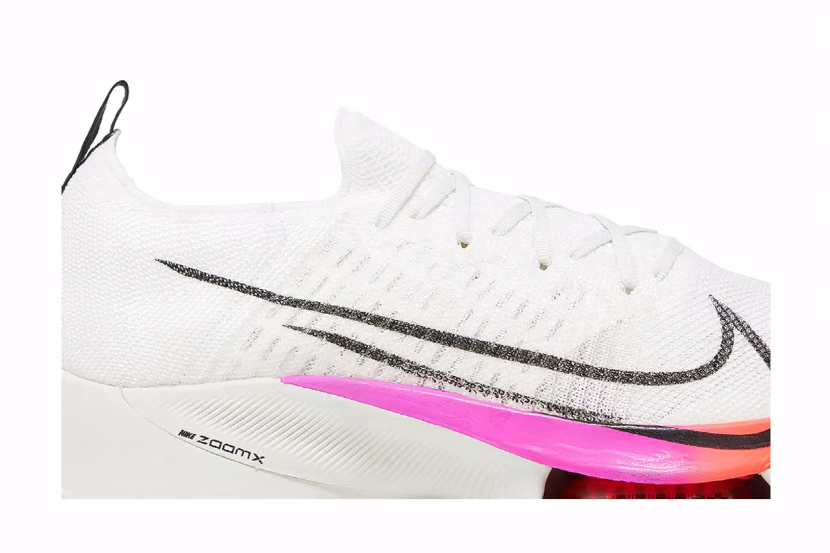 Nike Air Zoom Tempo Next% Flyknit White Hyper Violet, view 3