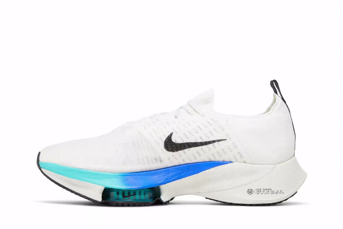 Nike Air Zoom Tempo Next% Flyknit White Hyper Violet, view 4