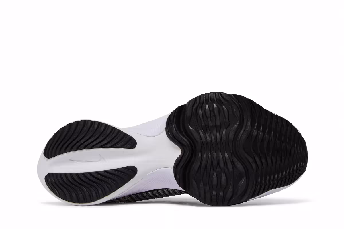 Nike Women's Air Zoom Tempo NEXT% Flyknit Black Glacier Blue, view 5