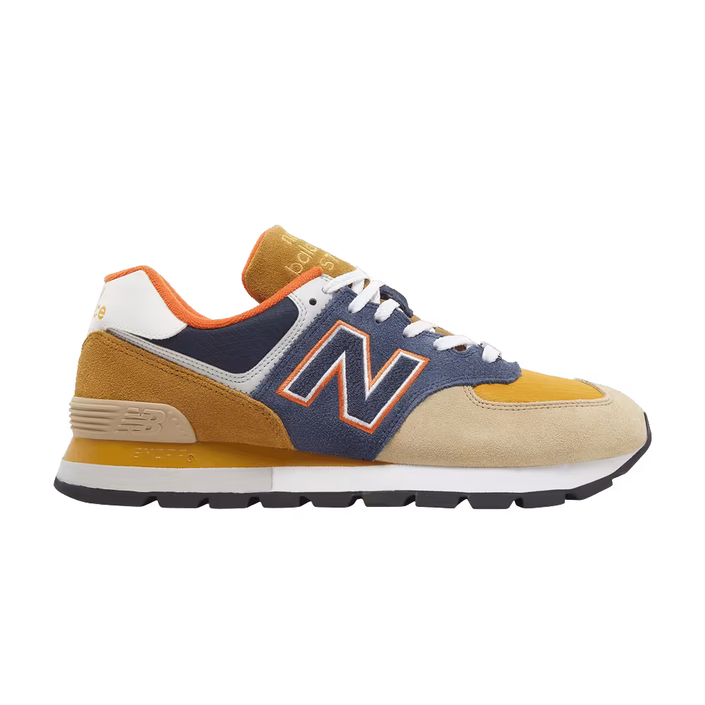 New Balance 574 Rugged Brown Navy
