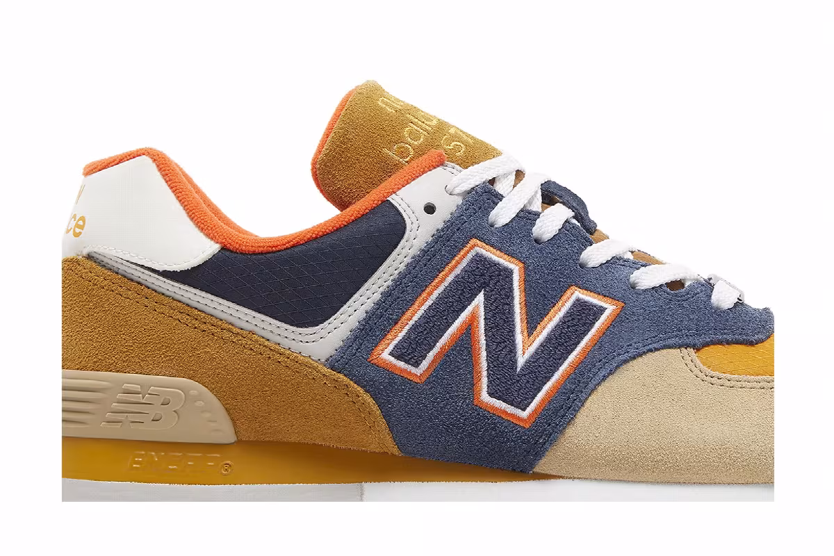 New Balance 574 Rugged Brown Navy, view 3