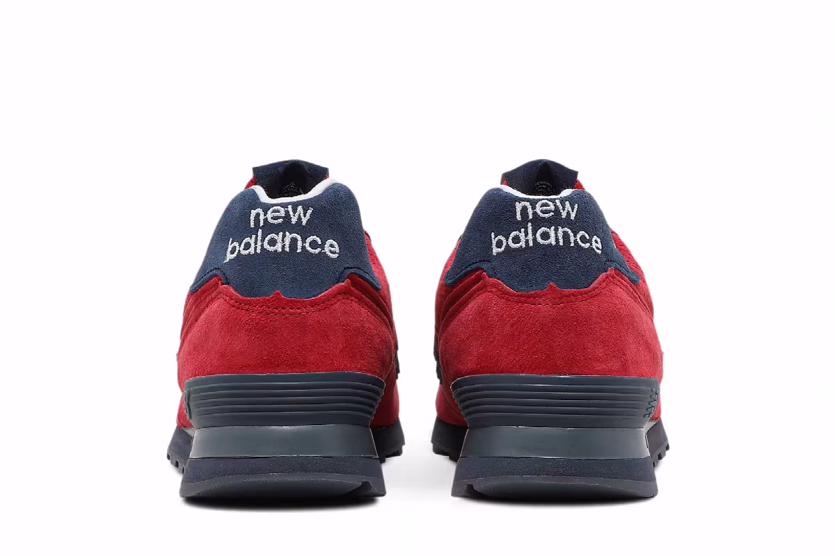 New Balance 574 Made In USA Red Blue, view 7