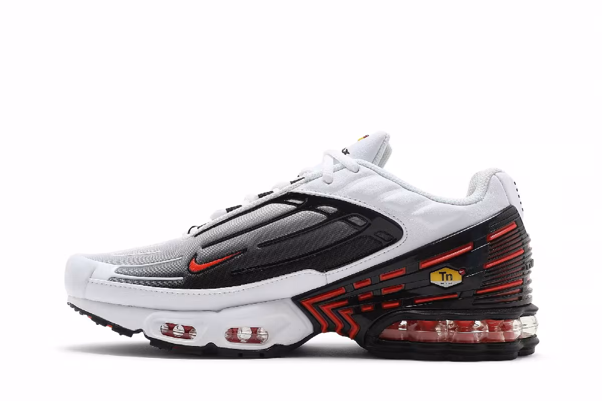 Nike Air Max Plus 3 White Team Orange, view 4