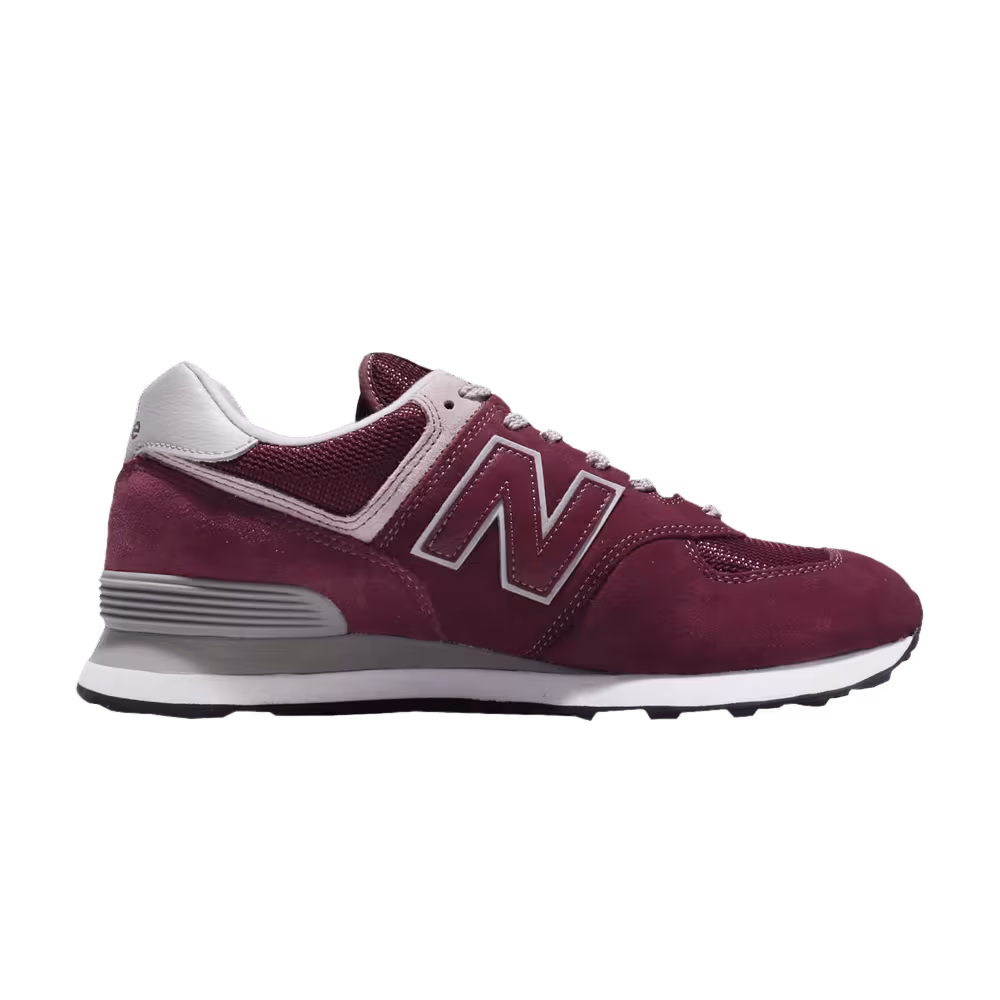 New Balance 574 Dark Red Grey