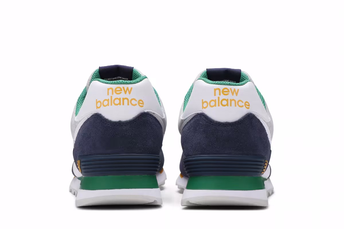New Balance 574 Varsity Green Indigo, view 7