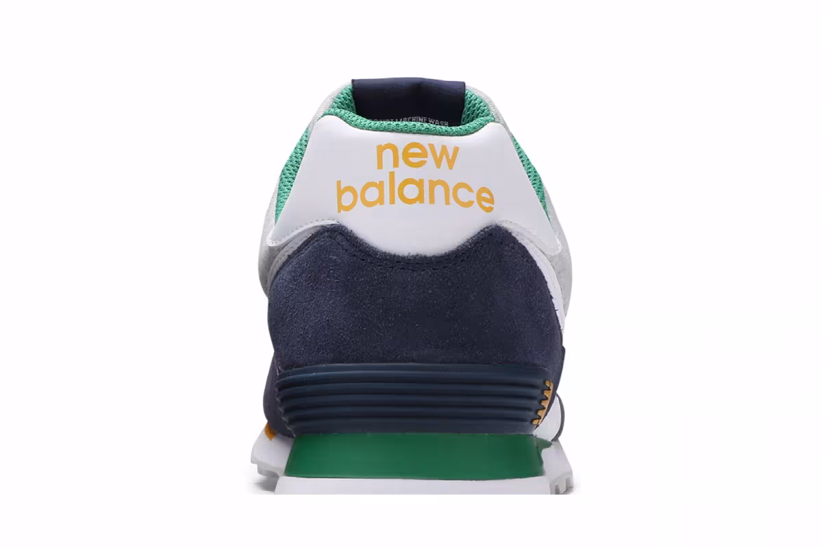 New Balance 574 Varsity Green Indigo, view 8