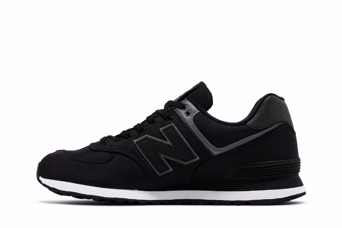 New Balance 574v2 Black Grey, view 4