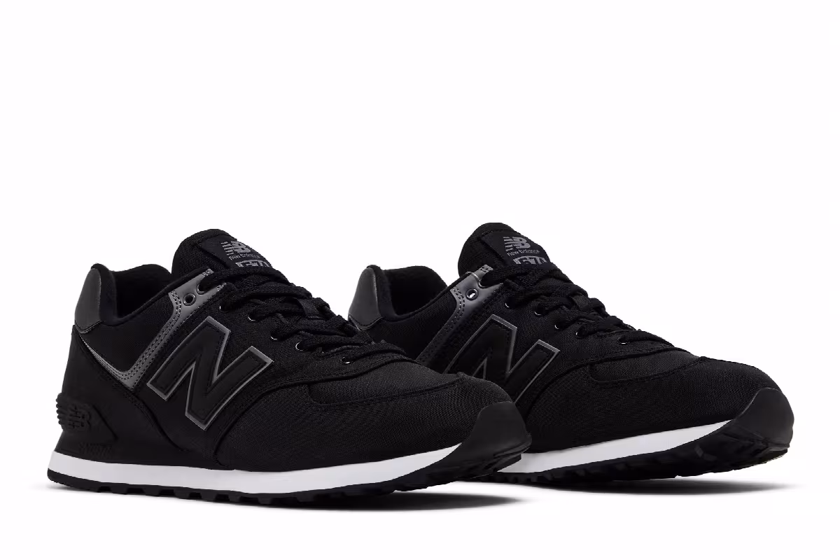 New Balance 574v2 Black Grey, view 9
