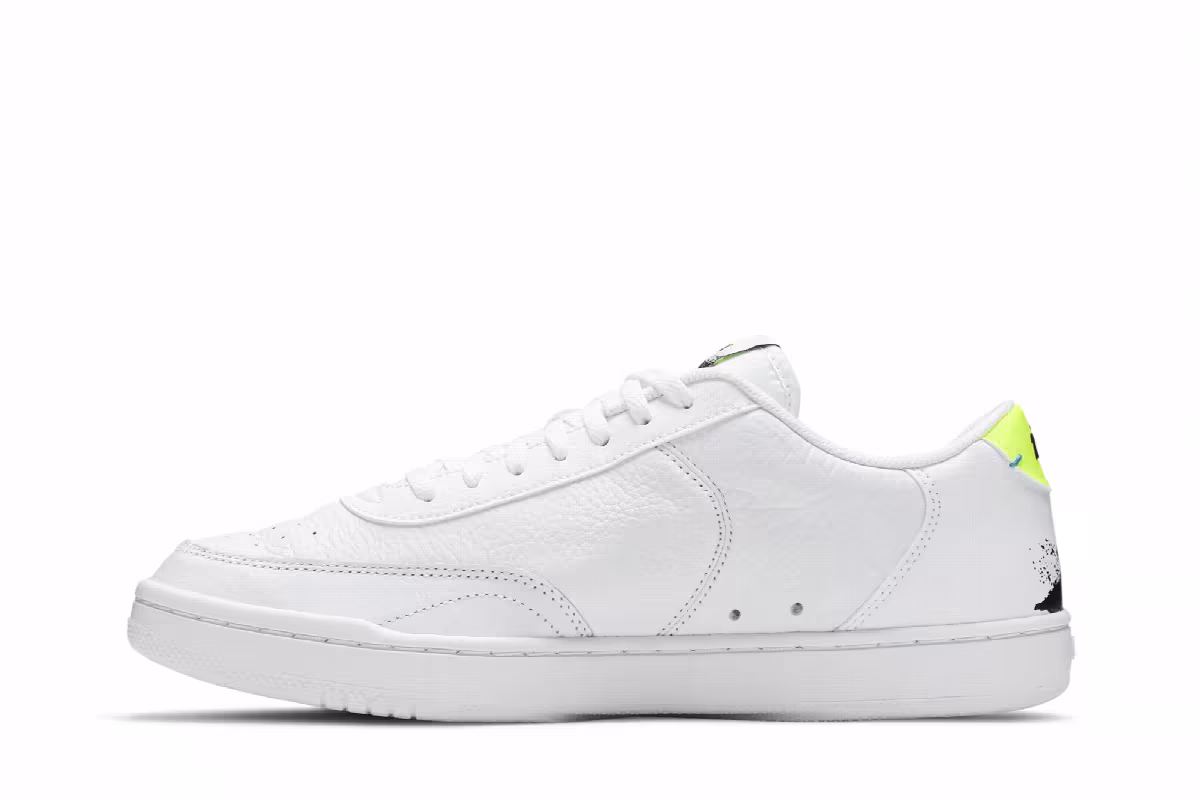 Nike Court Vintage Premium White Volt, view 4