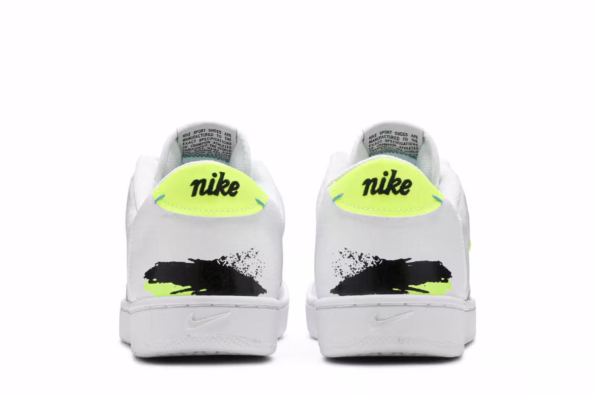 Nike Court Vintage Premium White Volt, view 7