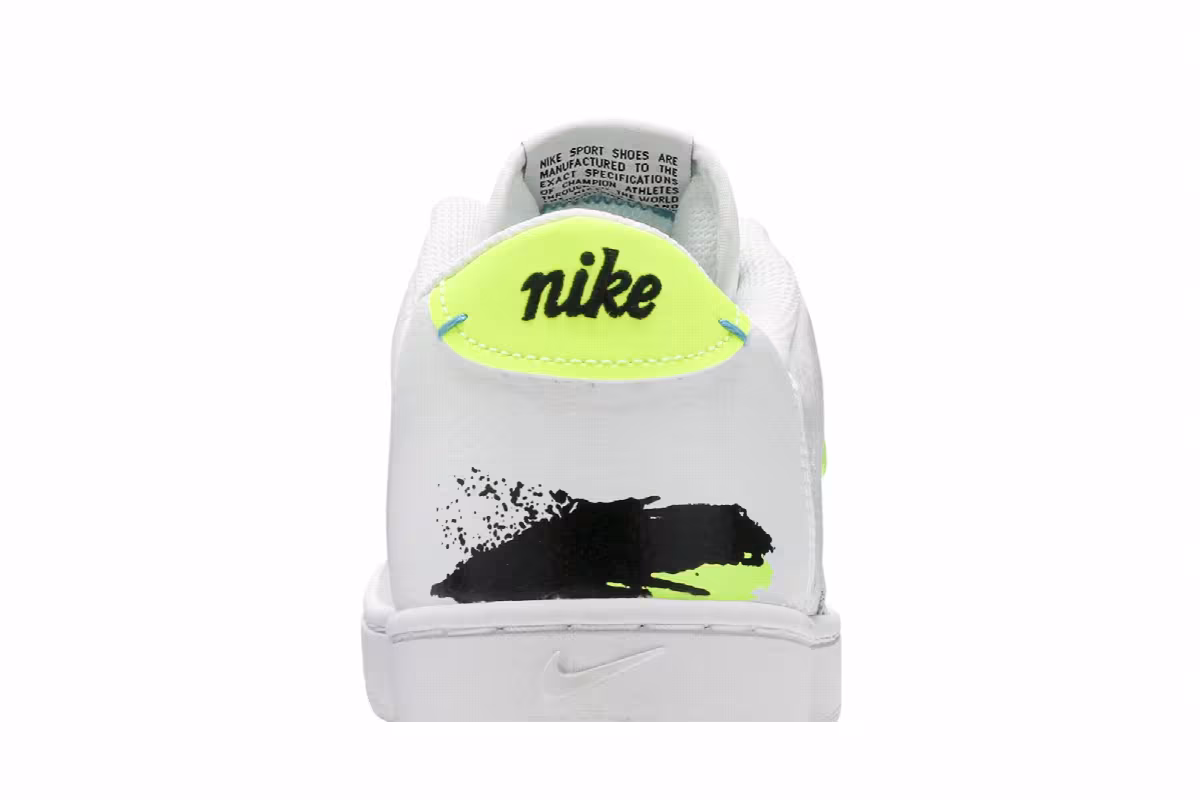Nike Court Vintage Premium White Volt, view 8