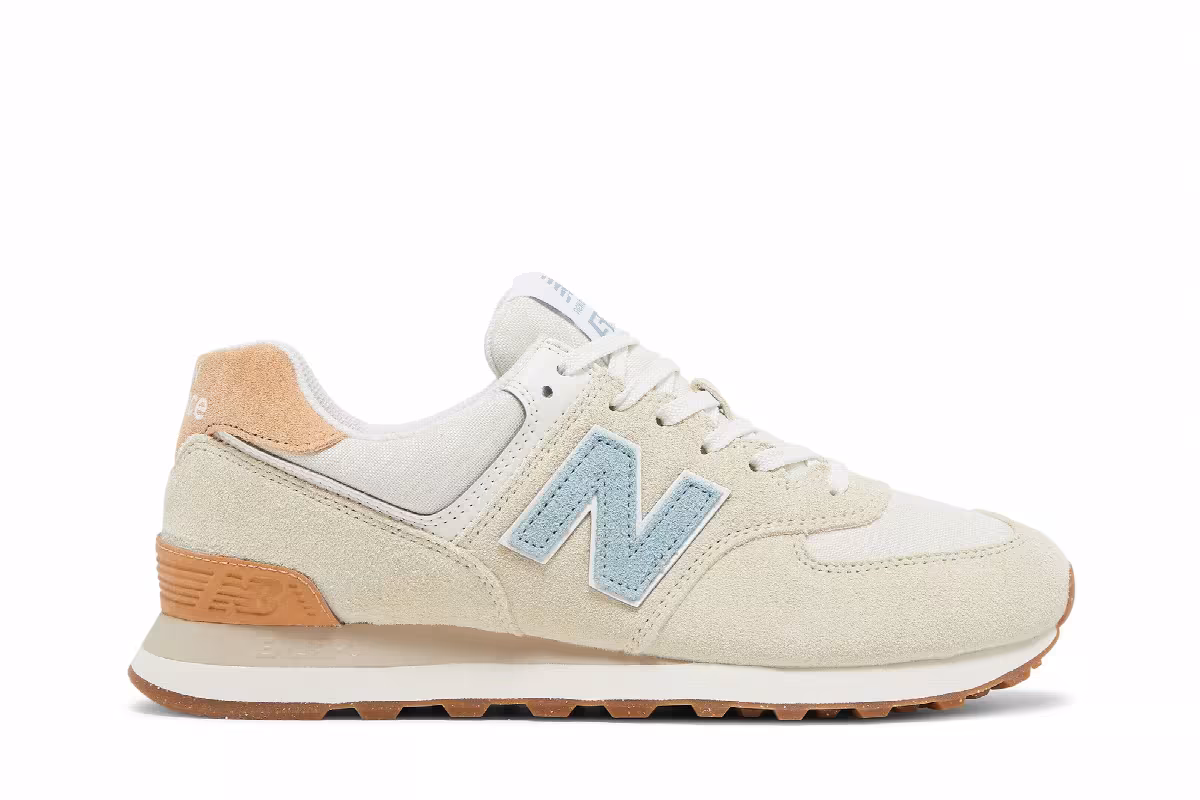 New Balance 574 Sea Salt Ocean Haze, view 2