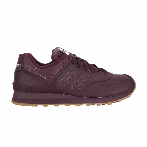 New Balance 574 Leather 'Burgundy'