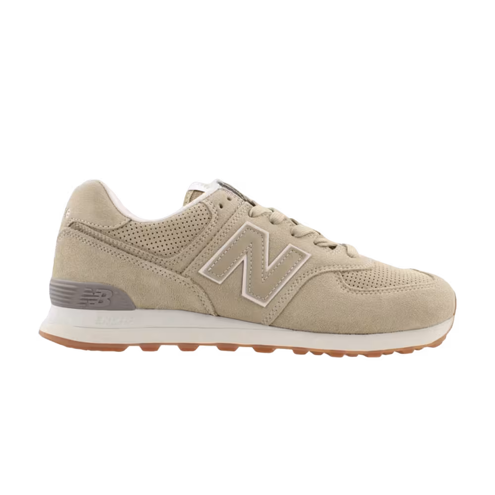 New Balance 574 Suede Beige