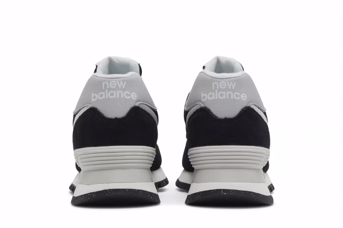 New Balance 574 Black White, view 7