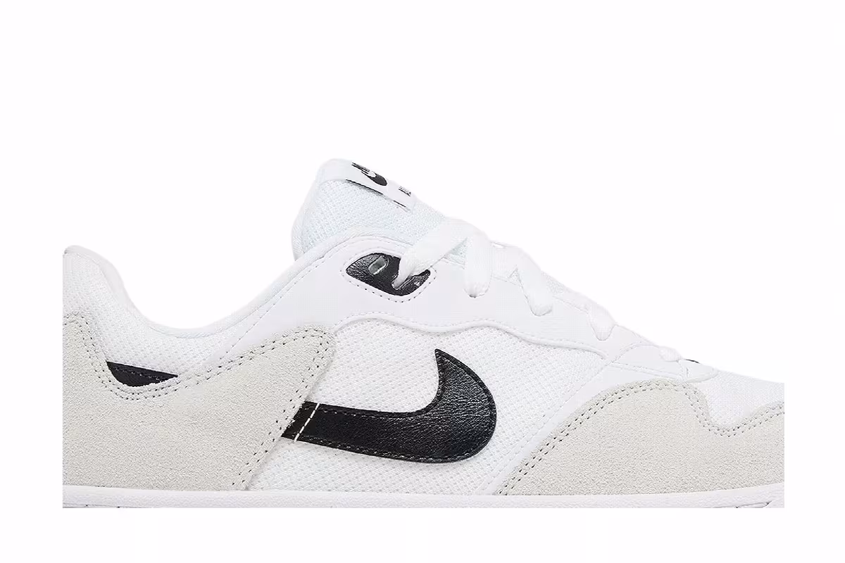 Nike Alleyoop SB White Black, view 3