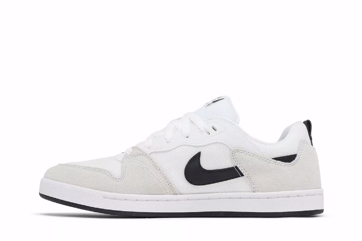 Nike Alleyoop SB White Black, view 4