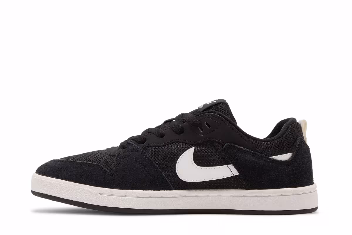 Nike Alleyoop SB Black White, view 4