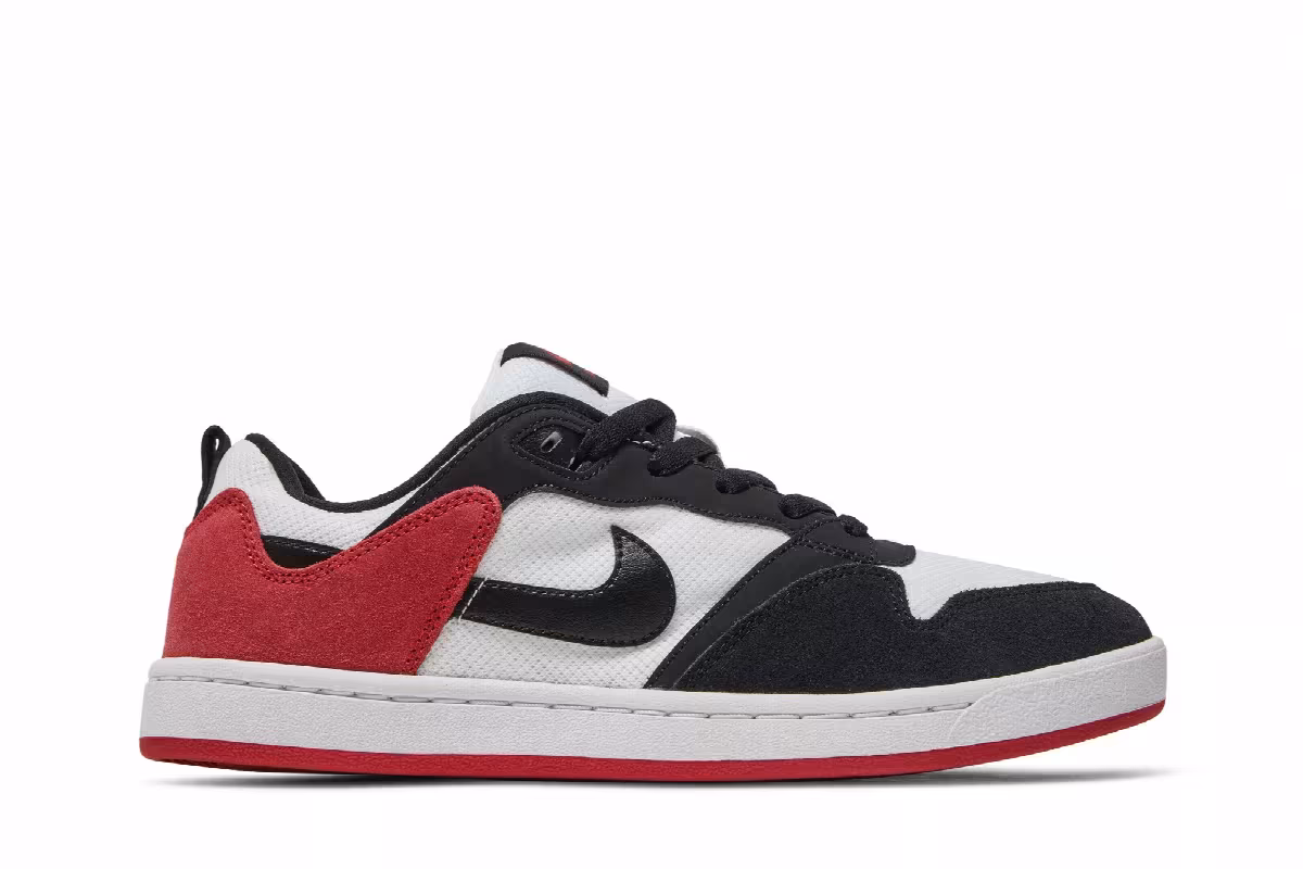 Nike Alleyoop SB White University Red, view 2