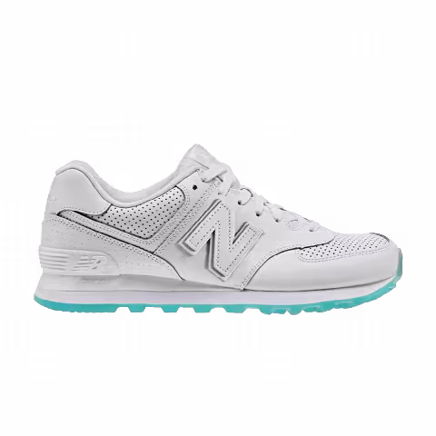 New Balance 574 Perforated 'White Green'
